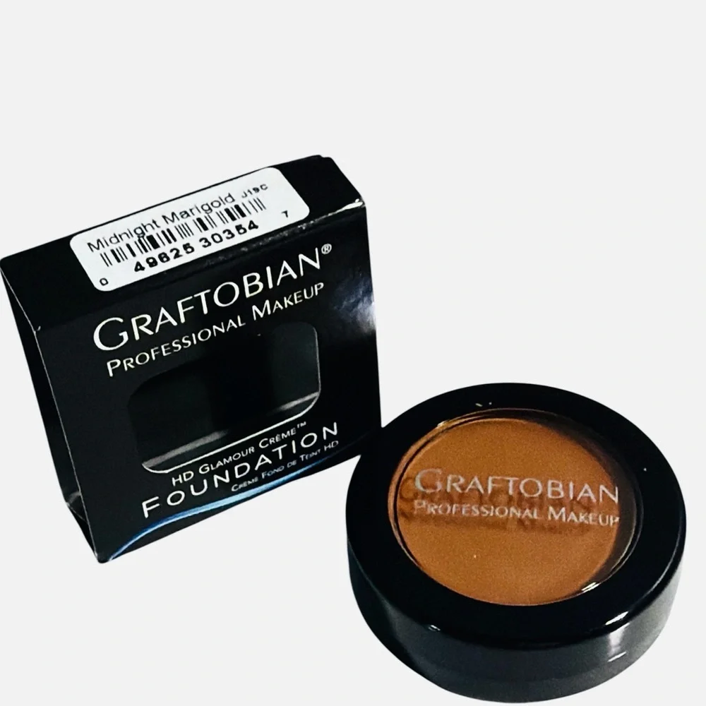 Graftobian HD Glamour Crème Foundation 1/2oz, Midnight Marigold Makeup